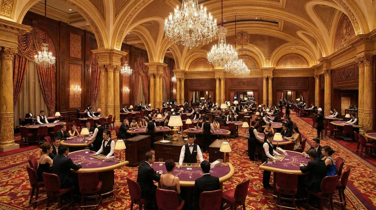 澳門娛樂場內部